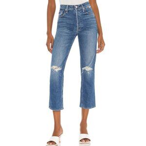 Mother Superior The Tomcat Straight Leg Playing With Scissors Jeans-sz 32